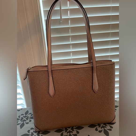 Pink glitter Kate Spade handbag - Picture 2 of 7
